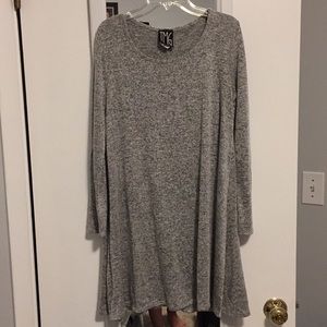 Simple grey dress